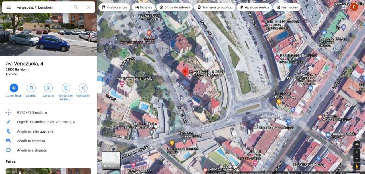 Apartamento Narcea 베니돔 외부 사진